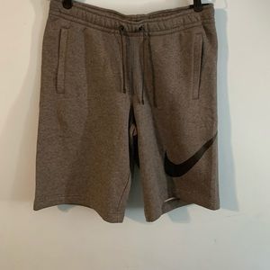 Nike Standard Fit Shorts Size M Color Gray